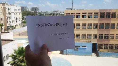 m4zlum - #NoFlyZone4Rojava Turkey began to bomb Rojava and Ezidi...