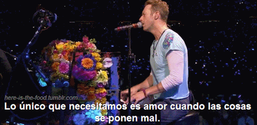 here-is-the-food:Coldplay - Up&Up +