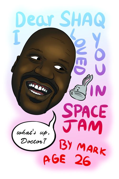 shaqzine:Our first SHAQZINE submission, from the wonderful...