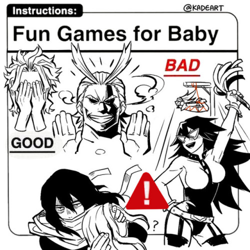 kadeart - Baby Instructions 101 - Hero Edition