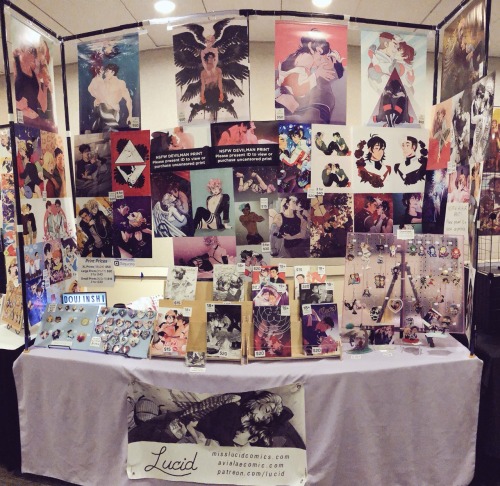 misslucid - Yoo I’ll be at Sakura-Con this weekend! Table 309 in...