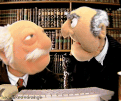 Immortal Statler & Waldorf from the muped show…(...