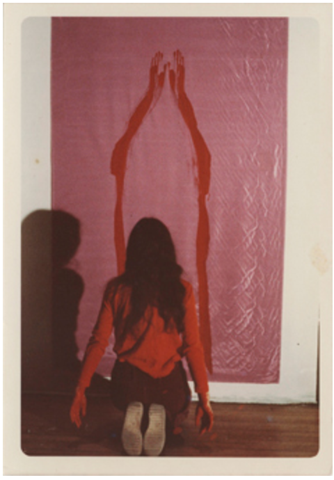 arterialtrees - ana mendieta, body tracks, 1974