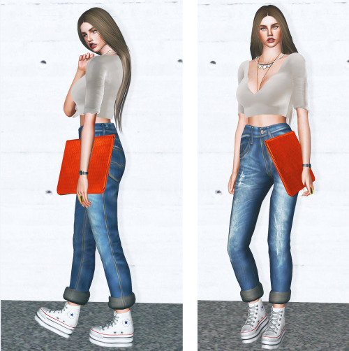 staywithsims - Spritz lookbooknecklace 1 | necklace 2 | shirt |...