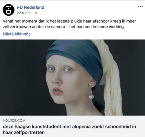 Recently I was interviewed for i-D Nederlands about my journey...