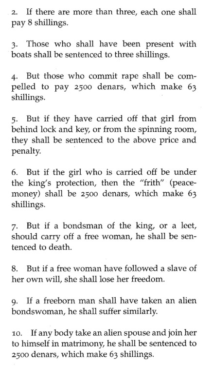 medieval-women - Women in Salic LawExcerpts regarding the...