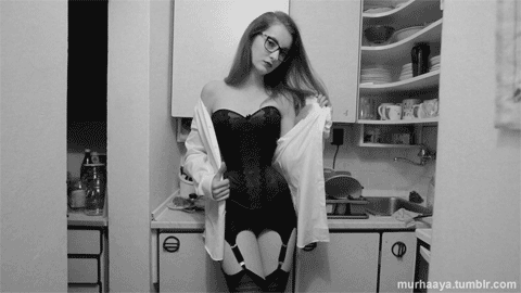 letsivanka - Tightly laced housewife.Corset and lingerie by...