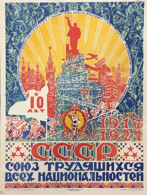 sovietpostcards - “USSR - a union of workers of all...