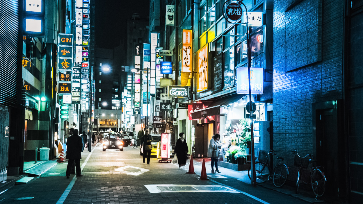 Tokyo - Night Ginza. Tokyo has my heart. –