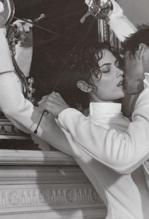 deseased:shalom harlow and marc vanderloo photographed by...