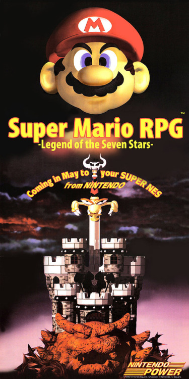 retrogamingblog -  SNES Posters from Nintendo Power