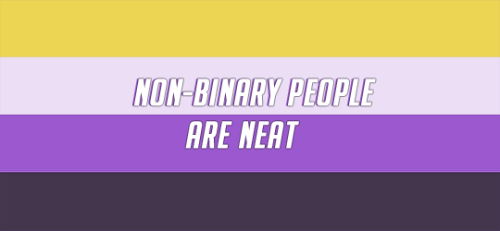 bisexualjesse-mccree - some nb positivity for anon!