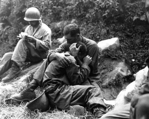 greasegunburgers - A grief stricken American infantryman whose...