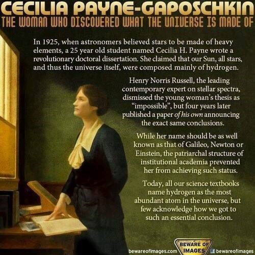 scientificphilosopher:Some badass women of science to help...