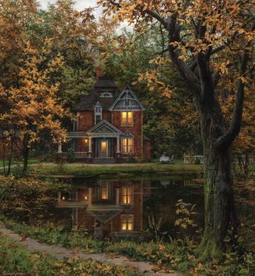 bookofoctober - The Walk Home by Evgeny Lushpin