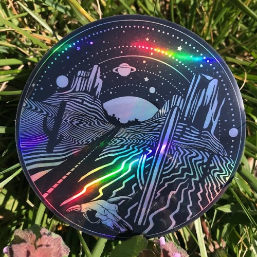 sosuperawesome:Holographic Vinyl StickersBrain Candy Ink on...
