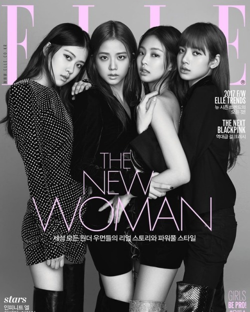 yg-kimjisoo - Blackpink for Elle Magazine August Issue ‘17
