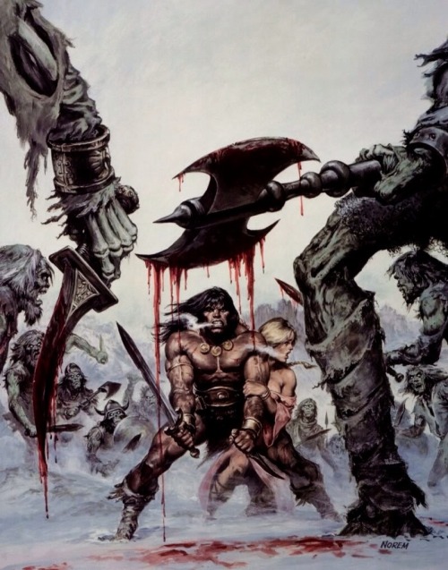 boomerstarkiller67 - Conan The Barbarian - art by Earl Norem