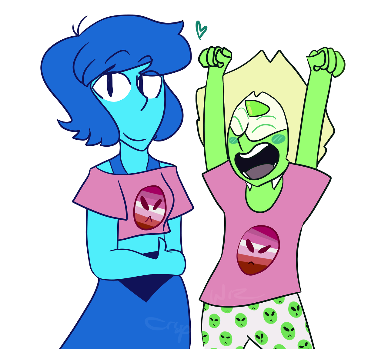 Lapidot Day 4: Free day: Pride I know not all of these drawings are lapidot related but I’ve had these sketches ready for awhile now so I thought I might as well use them. The colors on Lapis,...