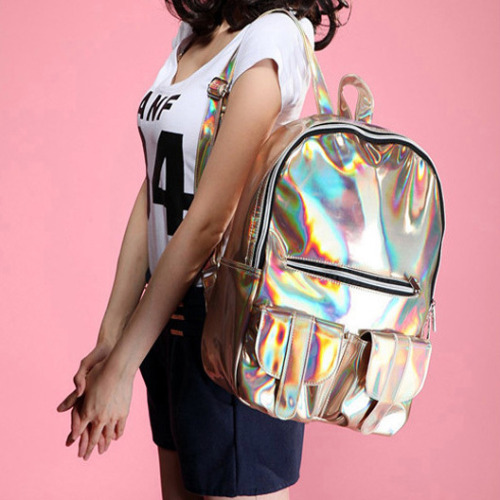 aliexpressangels - holographic backpack // $15.29