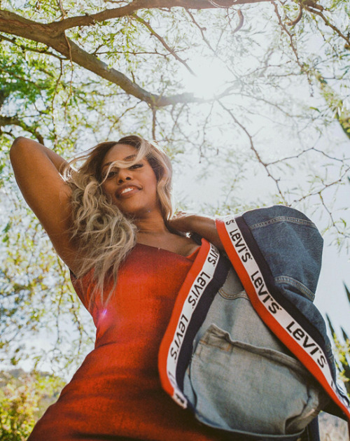 rootbeergoddess - flawlessbeautyqueens - Laverne Cox photographed...
