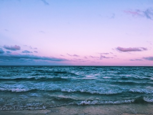 Purple Sky | Turquoise Water