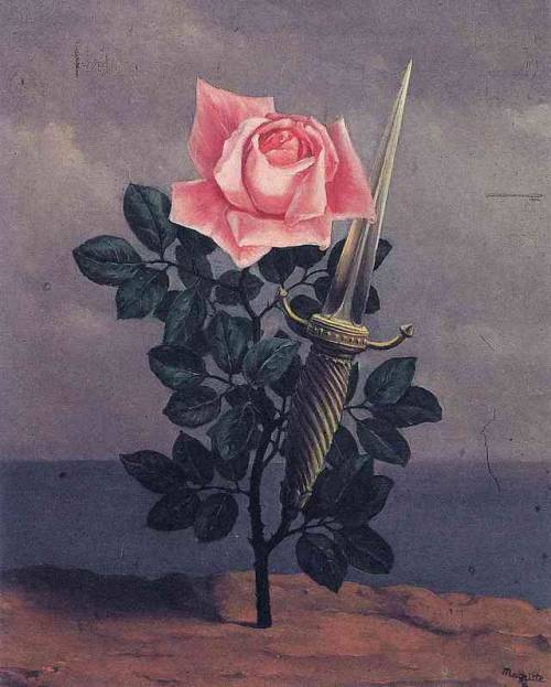 surrealism-love - The blow to the heart, 1952, Rene Magritte