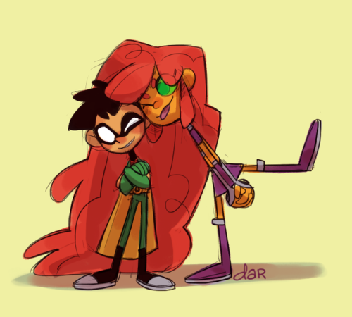 dar-draws:some more of this style with the Titans