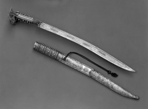 art-of-swords - Yatagan SwordDated - A.H. 1238/A.D....