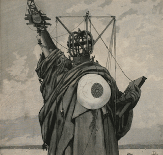 ignacioararipe:
â  Jindrich Styrsky, The Statue of Liberty, 1934  via weimarart.blogspot.com
â