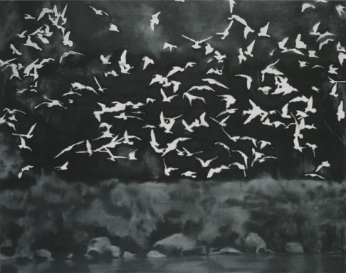 heartbeat-of-leafy-limbs - GERHARD RICHTER Birds [1964]