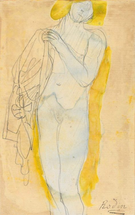 thatsbutterbaby - Auguste Rodin, Femme nue à la chevelure blonde...