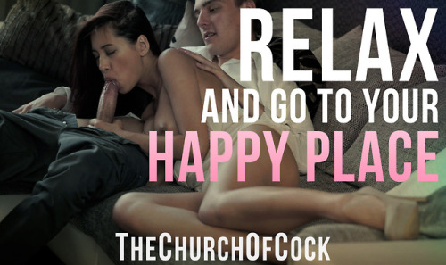 relax and go to your happy place
