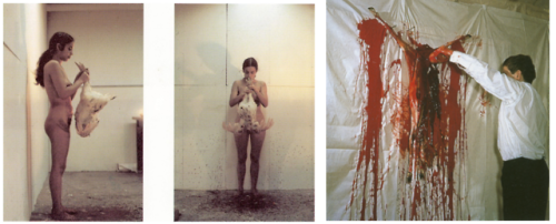 arterialtrees - Ana Mendieta, Untitled (Death of a Chicken),...