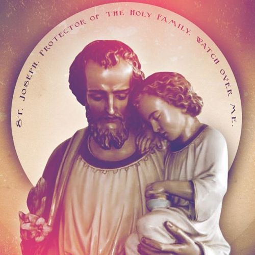 “Oh, St. Joseph, I never weary of contemplating you, and...