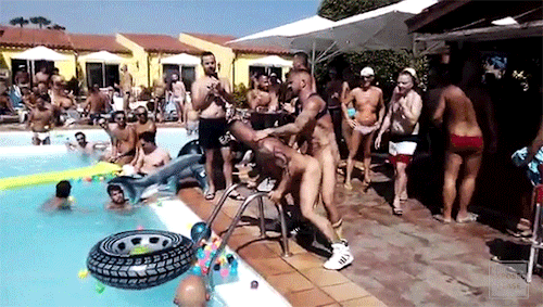 erectionary - That’s what pool party is for. Kinky blog -...