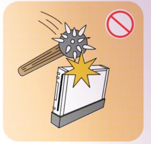 retrogamingblog:Safety warnings from the Japanese manual for...