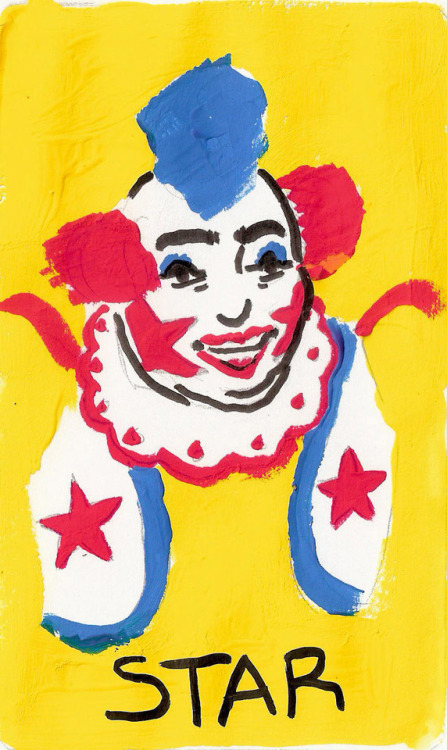 sublimelizard - clown tarot