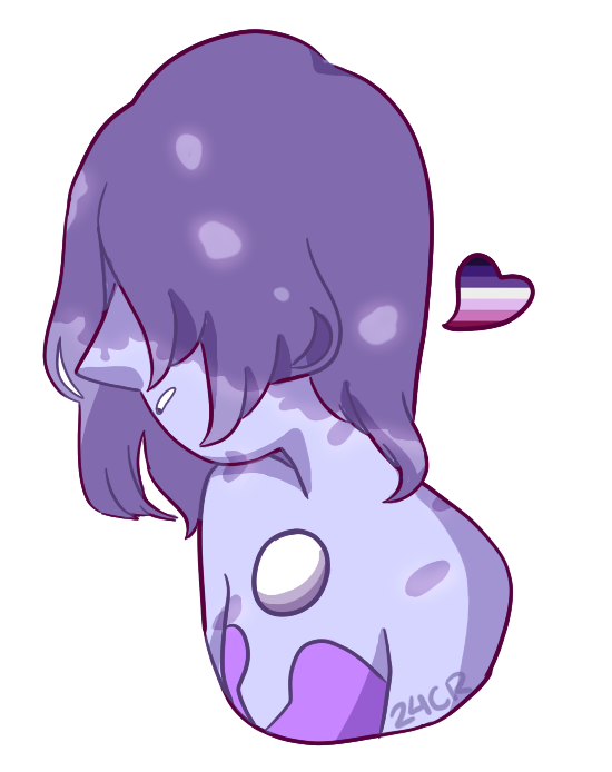 here is the Blue Pearl Moon Lesbian Pride icon! you can use it as you like! here are the icon versions (transparent so you can add any flag! don’t worry, the little heart will look like a normal heart...
