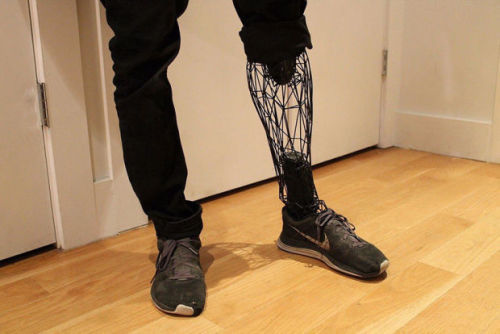 linxspiration - Prosthetic Legs Can Now Be Made From 3D-Printed...