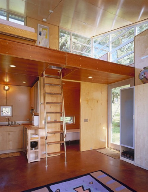 prefabnsmallhomes - C-3 Cabin - 480 Sq. Ft. Tiny Modern Loft Home...