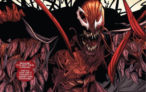 comics-station - A tongue coat? Carnage is pretty messed...