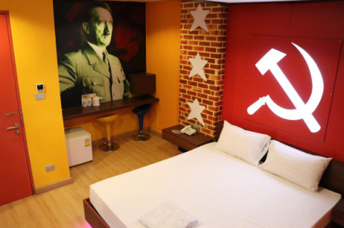 dietmountainmadewka - hairachick - Communist Room at the Villa...
