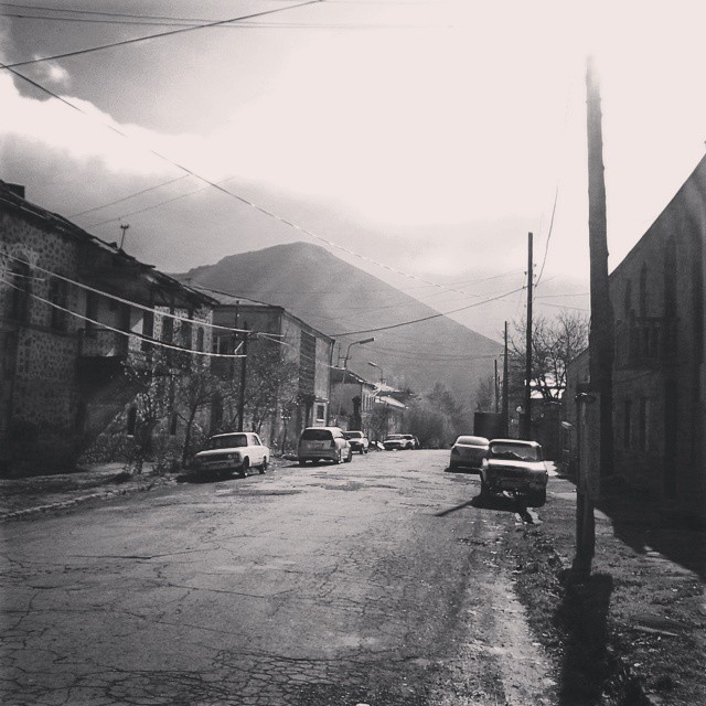 Backstreets of #Goris #Armenia. If you like Ladas, Armenia is the place to be. (at Goris)