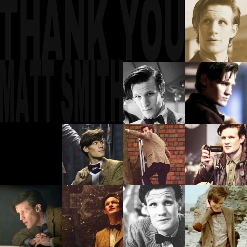 doctorwho - tardiswinter - ThankyouMatt!Thank you Matt Smith.