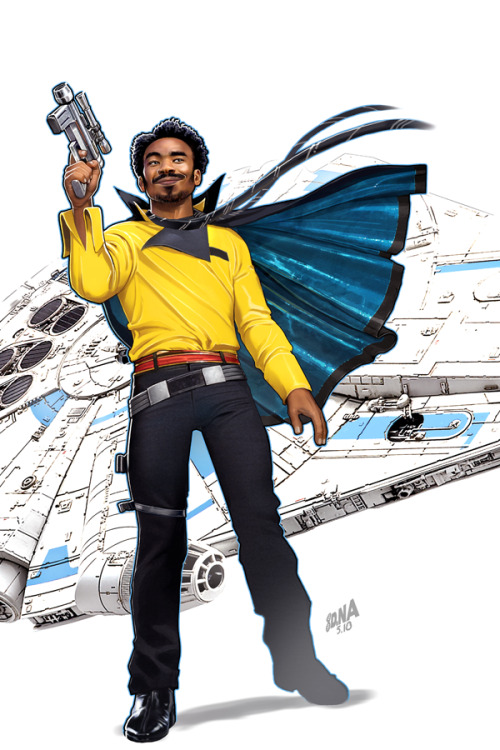 dna-1 - LANDO cover I just turned in! Ships with issue 4 of his...