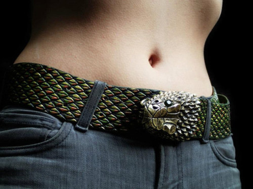 sosuperawesome:Snake BeltsMiles Glyn on EtsySee our #Etsy...