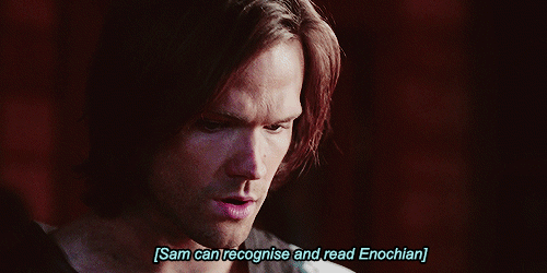 winchestersinthedrift - out-in-the-open - Sam Winchester and his...