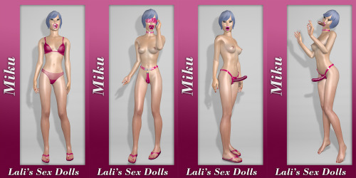 I presents you my new project - “Lali’s Sex Dolls”....