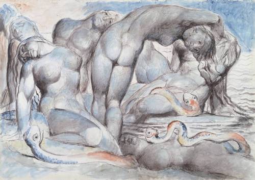 William Blake, The Punishment of Thieves, 1824-1827